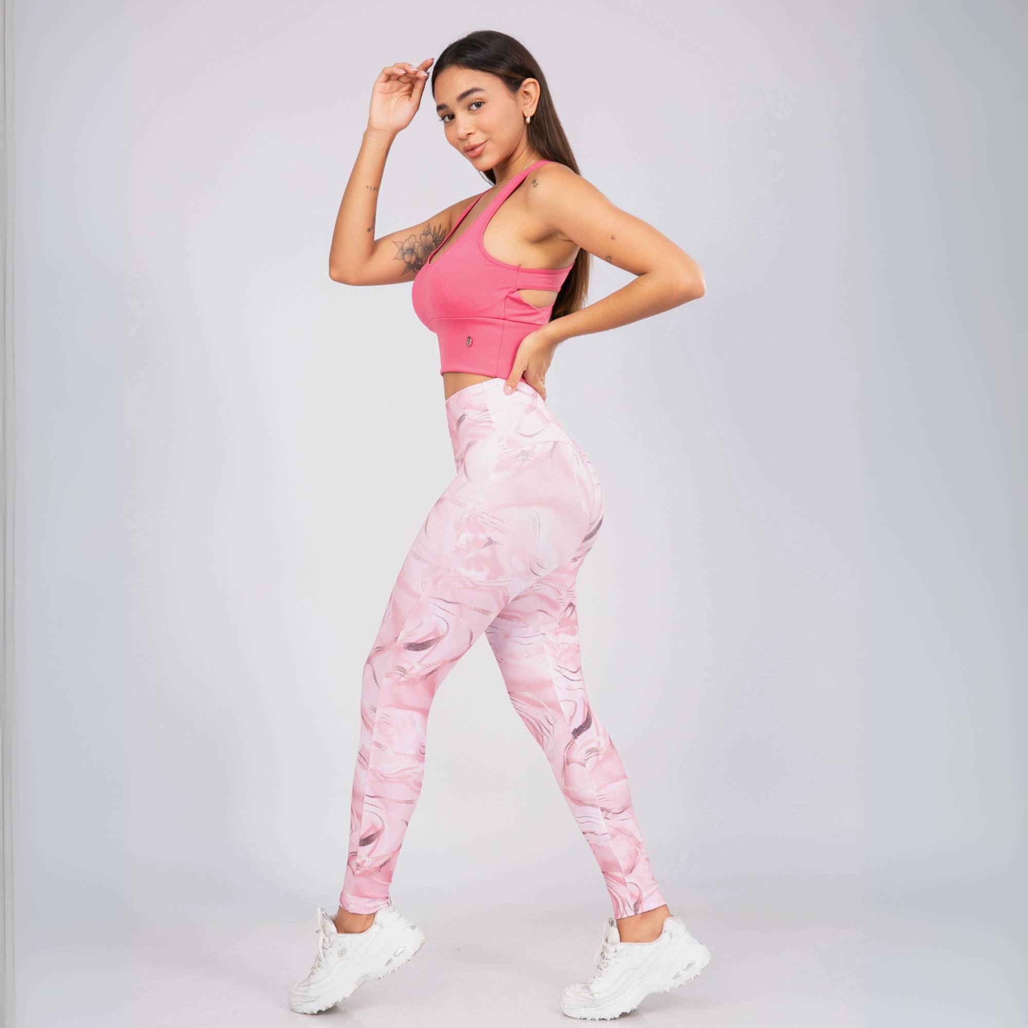 LEGGING COLOMBIANA PINK MOTION