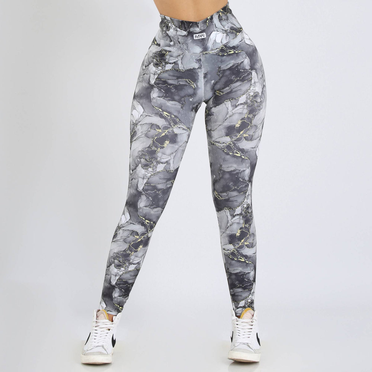 LEGGING COLOMBIANA PRINT SMART ACTIVE- BLACK GOLD