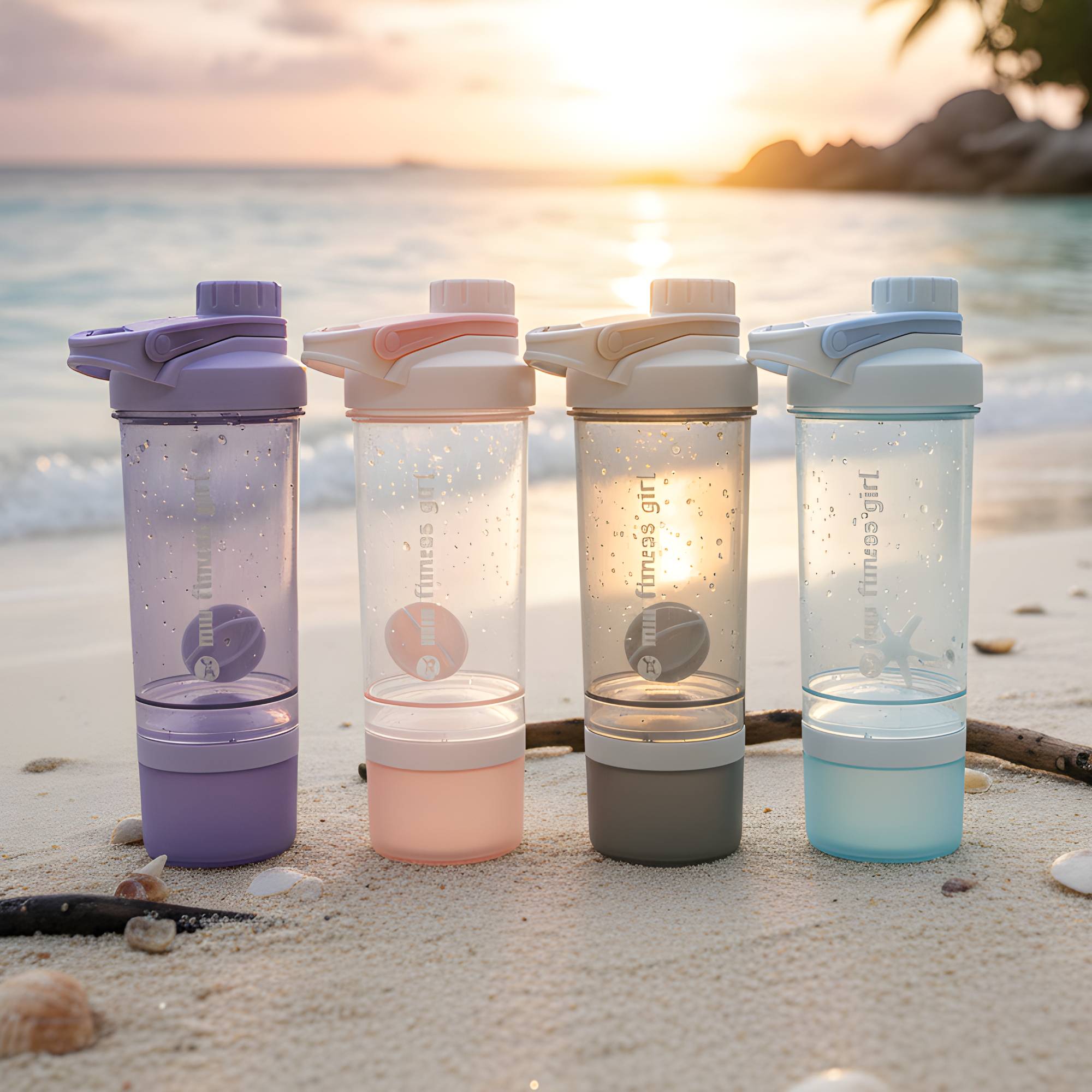 SHAKER PREMIUM CON COMPARTIMIENTOS