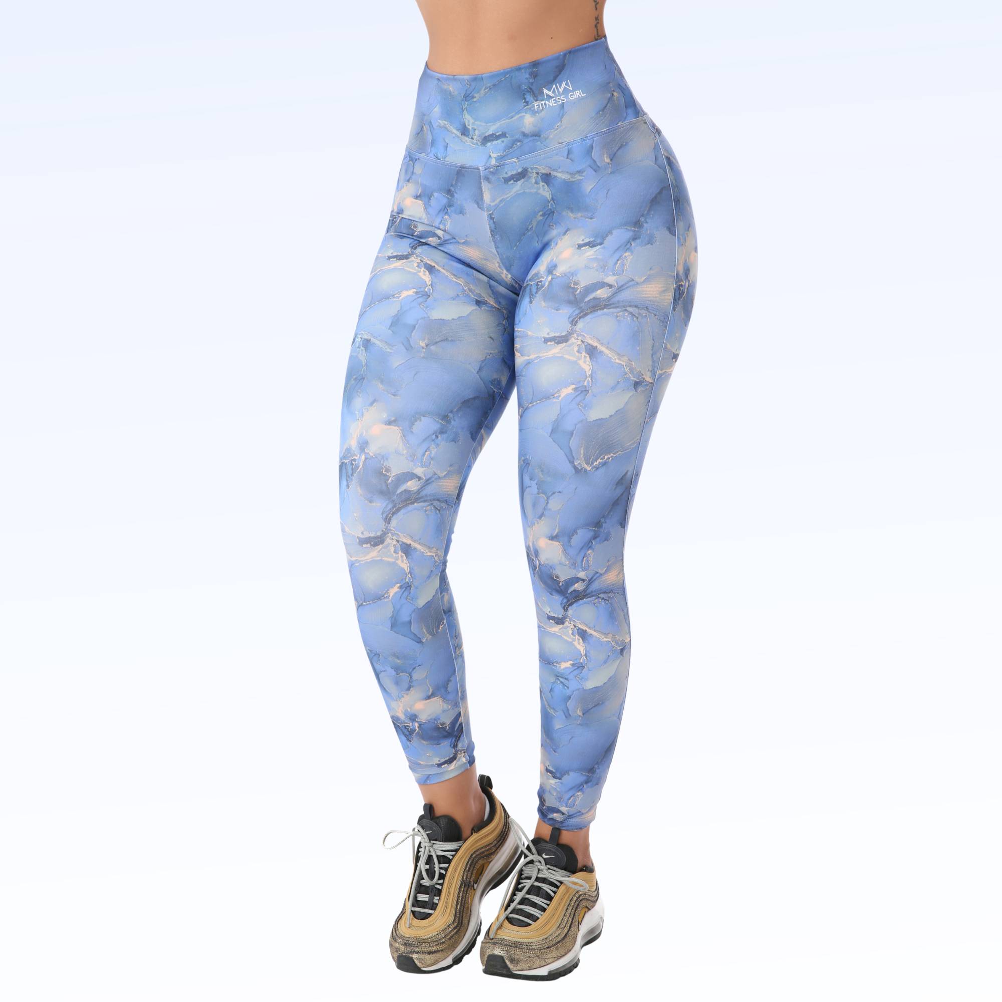 LEGGING COLOMBIANA PRINT SMART ACTIVE - ACERO GOLD